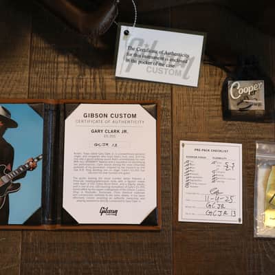 Unplayed! 2026 Gibson Custom Shop Gary Clark Jr. Signature Limited #13 ES-355 Semi-Hollow Electric Guitar Cobra Burst VOS + COA OHSC image 12
