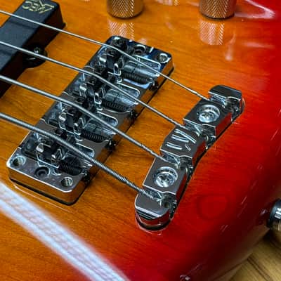 Warwick Pro Series Streamer LX 4 Cherry Sunburst image 6