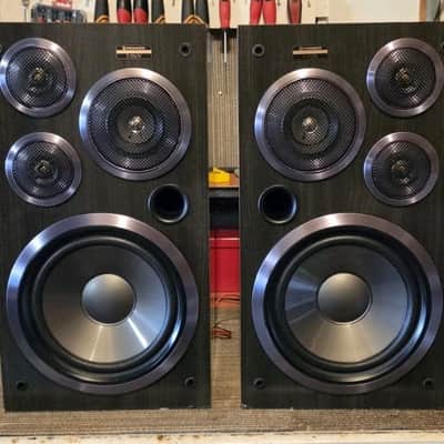 VINTAGE PIONEER 8OHM/ 3 WAY 4 SPEAKER SYSTEM/MADE IN JAPAN 8 INCH WOOFERS image 2