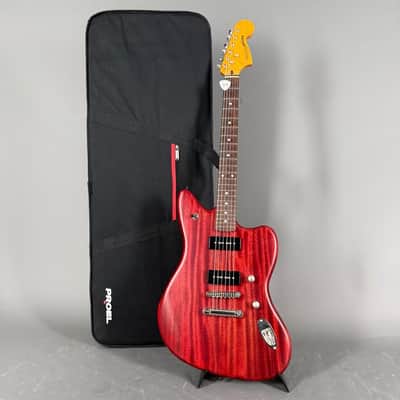 2014 Fender Modern Player Jaguar P90 mahagoni inkl. Softbag image 2