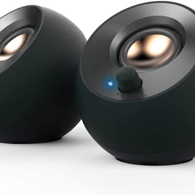 Creative - 51MF1695AA000 - Pebble V2 2.0 Speaker System - 8W RMS - Black image 1