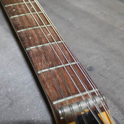 Mosrite Celebrity 12 String 1965 Trans Cherry Red/With Original Case image 10