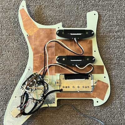 Schecter Nick Johnston Traditional HSS loaded pickguard - Mint Green image 2