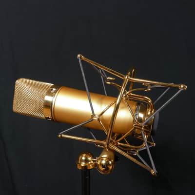 Neumann U 87 GOLD 70th Anniversary Edition 24k Gold-Plated image 12