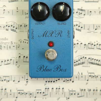 MXR M103 Script Blue Box Reissue | Reverb
