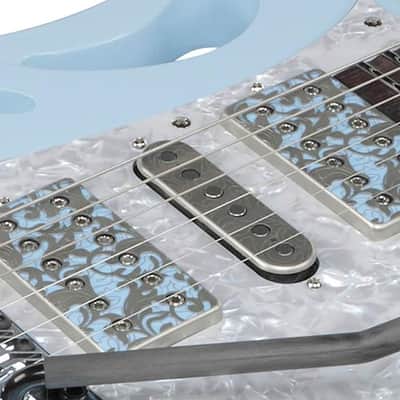 Ibanez PIA3761CBLP Steve Vai Signature Electric Guitar.. Blue Powder image 13