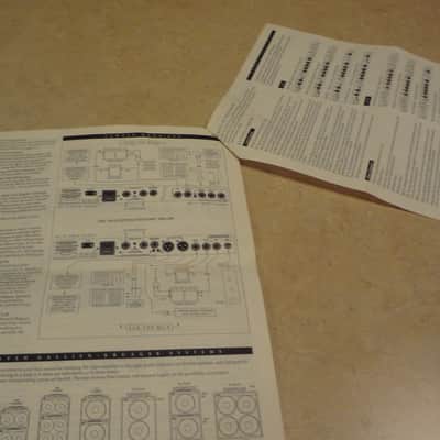 Original Gallien-Krueger ML S/ML E owners manual. image 3