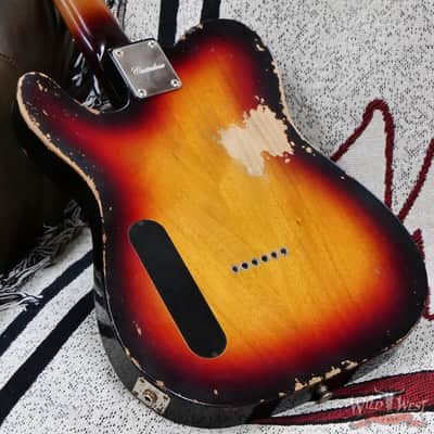 2026 Castedosa Guitars Marianna Standard Aged 3 Tone Sunburst Built & Relic by Carlos Lopez 7.85 lbs image 12