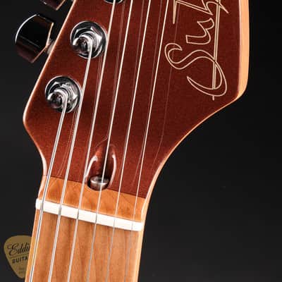 2024 - Suhr Eddie's Guitars Exclusive Roasted Modern - Root Beer Metallic #74340 image 7