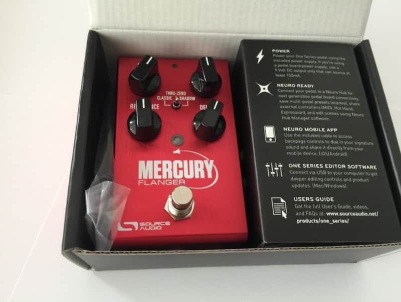 Source Audio Mercury Flanger Pedal w/ Original box & paperwork image 1