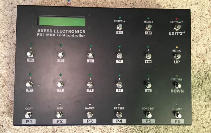 Axess Electronics - FX1 Midi Foot Controller image 1