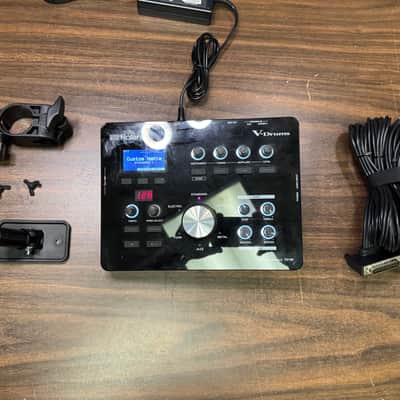 Roland TD-25 V-Drum Module w/Mount, Clamp, Wiring Harness, Power Supply -D9H3174