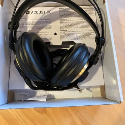 AKG K240 Studio Semi-Open Back Studio Headphones 2010s - Black image 2