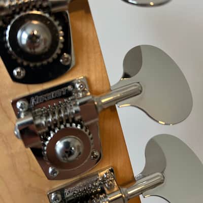 Fender Jazz Player Bass 2024 - Tidepool - w/Hipshot HB7 Lollipop Nickel Bass Tuning Machines image 12