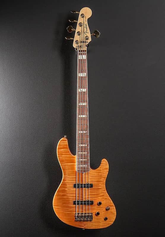 Fender American Deluxe Jazz Bass V FMT 2001 - 2006 | Reverb
