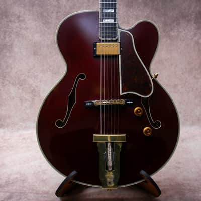 GIBSON USA Custom Shop L-5 Wes Montgomery Archtop "Wine Red + Ebony" (1991) image 3