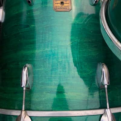 Gretsch Drums 1982 - Caribbean blue Lacquer Jazz sized image 8