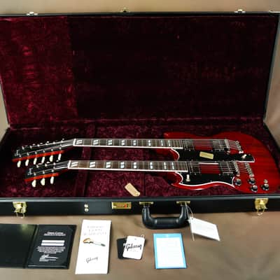 Gibson Custom EDS-1275 Lefty Heritage Cherry Doubleneck Left Handed image 10