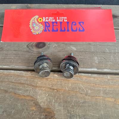 Real Life Relics Strap Locks Aged Nickel   [DK7]