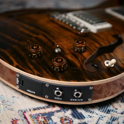 2025 PRS Hollowbody II Piezo Yellow Tiger image 19