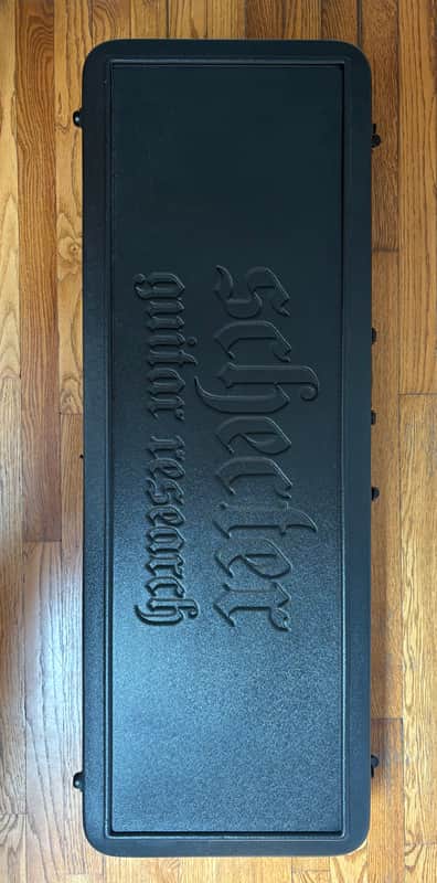 Schecter SGR C/V Series Guitar Hard Case - Black image 1
