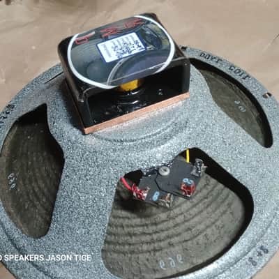 12" ALNICO SPEAKER 4,8, or 16 OHMS IN ONE SPEAKER! DUAL WIDE RANGE VOICE COILS! RIBBED CONE HEMPOPOTAMUS  HEMP FIBER CONE UNIVERSAL IMPEDANCES UNIT PMR SPEAKER image 1