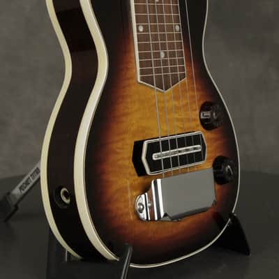 Gibson EH-150 lap STEEL GUITAR double bound w/Charlie Christian pickup 1938 Sunburst image 10