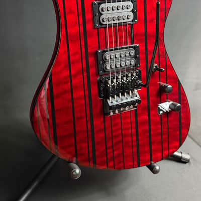 Schecter Synyster Standard Plus Electric Guitar Transparent Deep Red Finish imagen 3