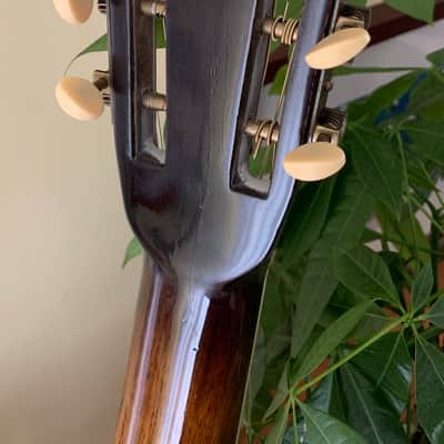 DuMont OO Nick Lucas inspired relic 2018 Reliced gloss nitrocellulose lacquer- hand rubbed sunburst image 7