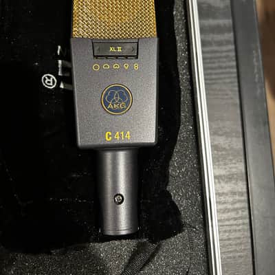 AKG C414 XLII/ST Stereo Matched Pair 2010s - Black image 2