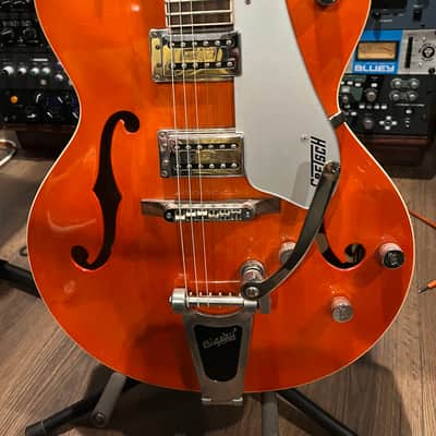 Gretsch electromatic Hollow Body 2004 - orange image 9