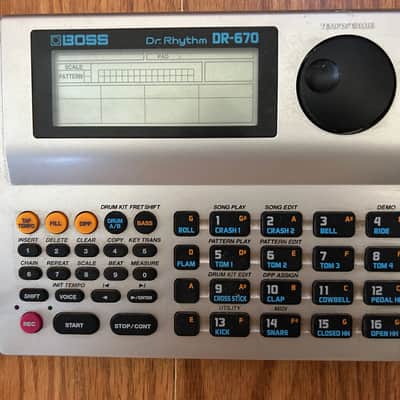 Dr. Rhythm Drum Machine DR-670 Boss Circa 2015