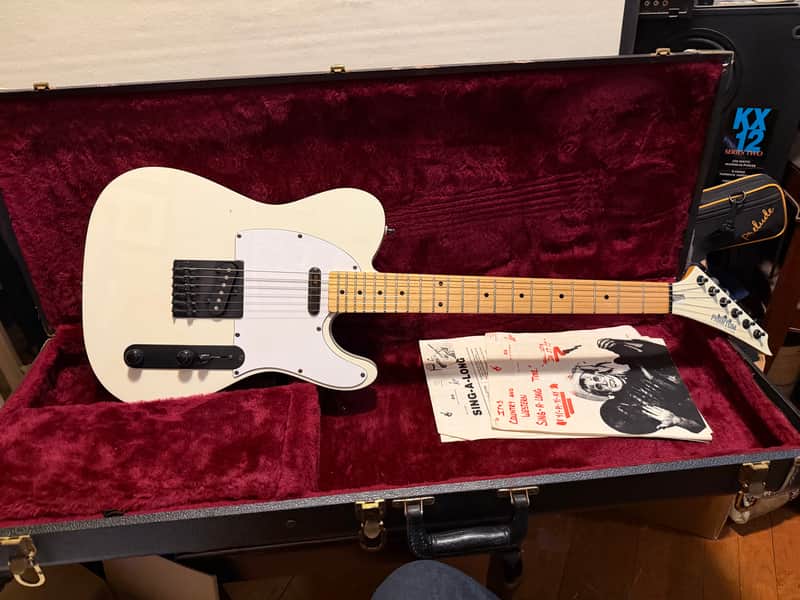 Phantom guitars T style electric guitar - White image 1
