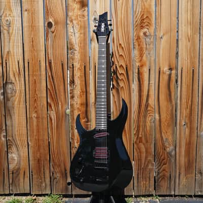 Schecter DIAMOND SERIES Sunset-6 Triad - Gloss Black Left Handed 6-String Electric Guitar image 2