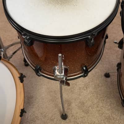 Peace  DNA Drum Kit- Orange Fade Sparkle image 8
