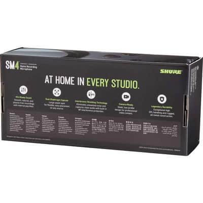 SHURE SM4-K SM4 avec pince articulée et housse image 5