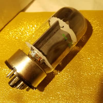 G.E Pair (2) JAN 6550A tNOS AT1000 TESTED Vacuum Tubes military perfect matched pair 0% 500V test premium Beam Power 42 Watt 1986 image 7