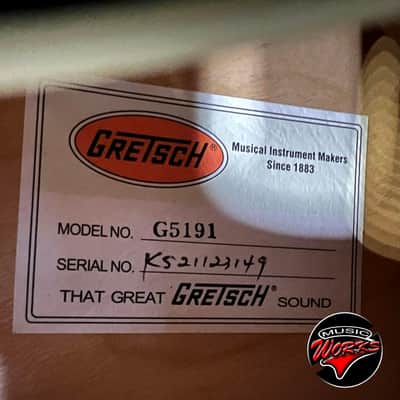 Gretsch   G5191 Bk Electromatic Tim Armstrong Signature Flat Black image 5