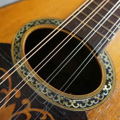 Suzuki Mandola No. 552 Vintage Japanese Bowl Back Mandola w/ Original Case image 23