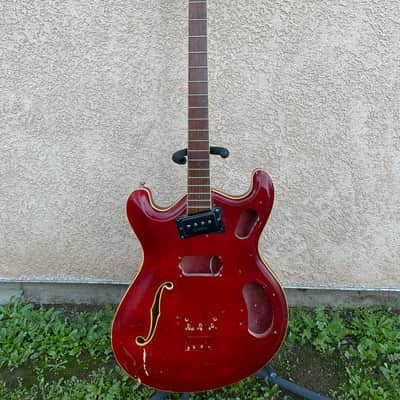 Mosrite Combo Bass 60s - Red image 2