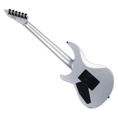 LTD (ESP) H3-1000FR Metallic Silver, Floyd Rose, with Form-Fit ESP Hardshell Case image 4