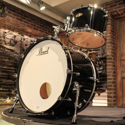 Pearl Reference One 3pcs Piano Black Drum Set (13-18-24) - New! image 3