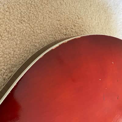 Harmony H77 1963 - 1972 - Red Sunburst image 16