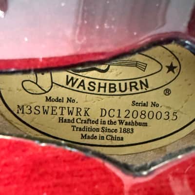 Washburn M3SWETWRK Americana F-Style Acoustic/Electric Mandolin – Excellent Condition – Hard Case image 5