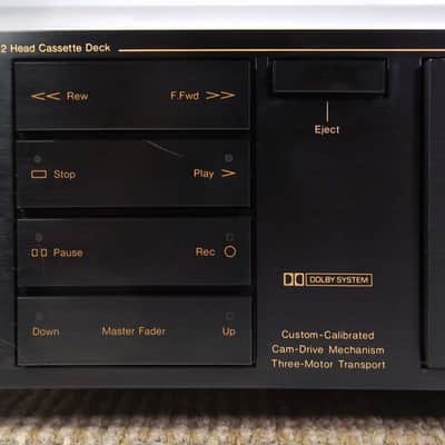 1986 Nakamichi BX-100 Stereo Cassette Deck New Belts & Serviced 08-07-2024 Excellent Condition #486 image 2