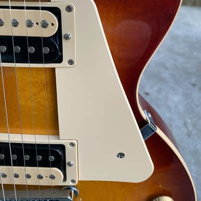 Gibson Les Paul Traditional Pro V Gloss 2016 Washed Cherry Sunburst image 9