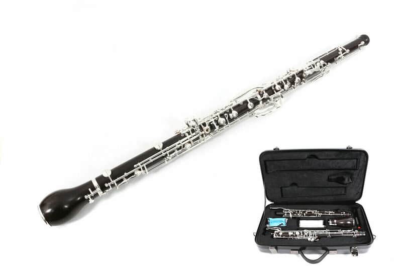 Advanced English Horn Model Solid Ebony Wood Nice Sound Bass oboe with Case image 1