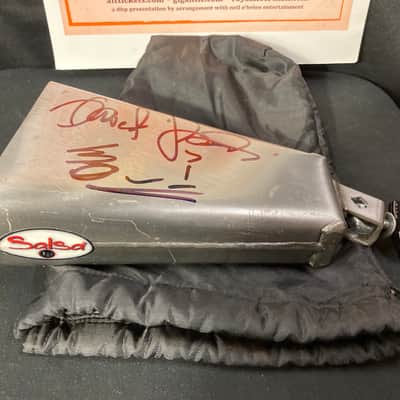 David Garibaldi's Tower of Power, LP Salsa Songo Cowbell, SIGNED! with Bag! image 8