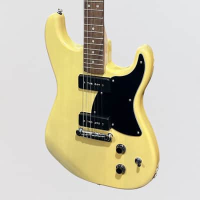 Fender Squier Paranormal Strat-O-Sonic Electric Guitar - Vintage Blonde image 3