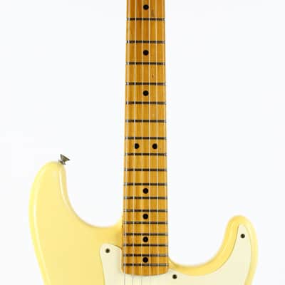 1982 Fender '57 American Vintage Reissue Fullerton Stratocaster 1957 Olympic “Vintage White” RED BOBBIN PICKUPS Very Early RI! AVRI image 7